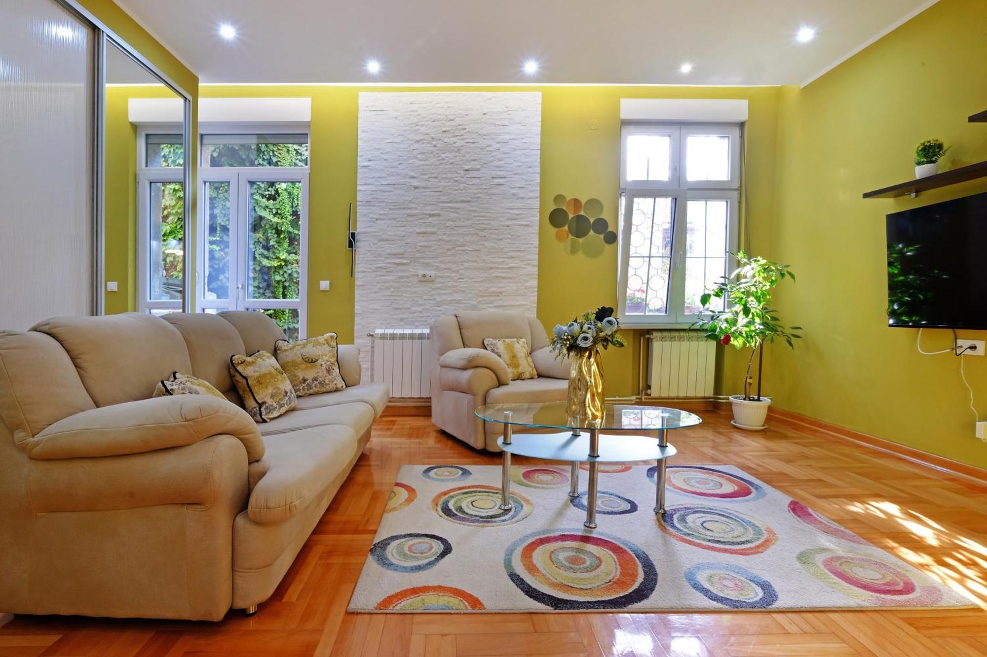 Apartman Kruna Lägenhet Belgrad Exteriör bild
